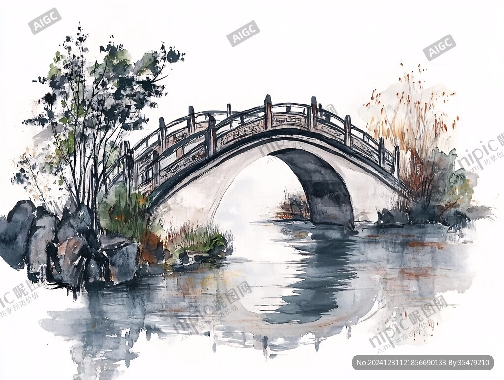 小橋插畫
