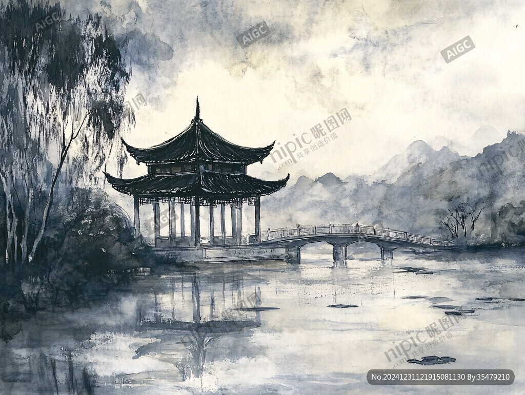 古亭水彩畫