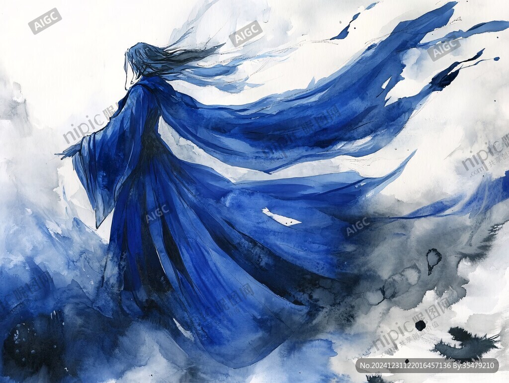 手繪古風男