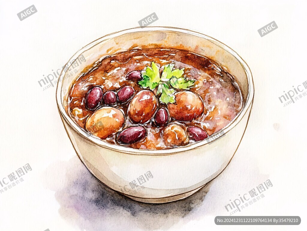 胡辣湯插畫