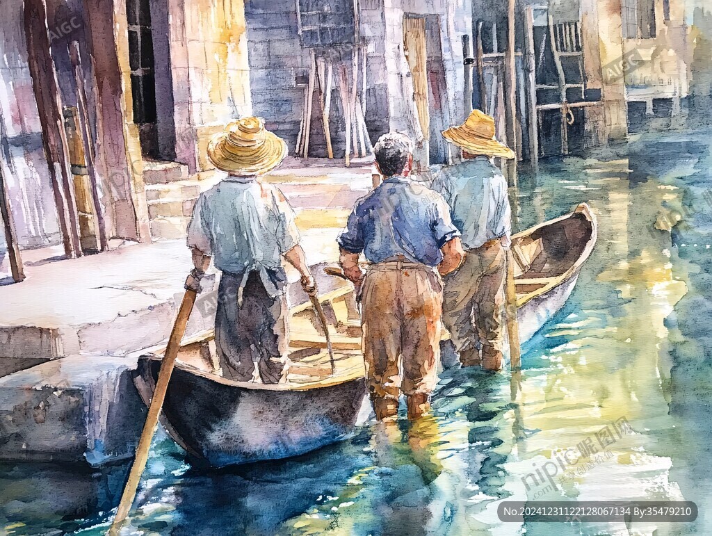 威尼斯水彩畫