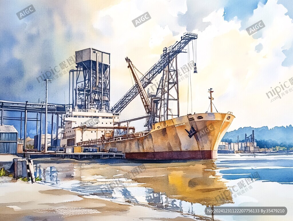 工業(yè)油畫場景