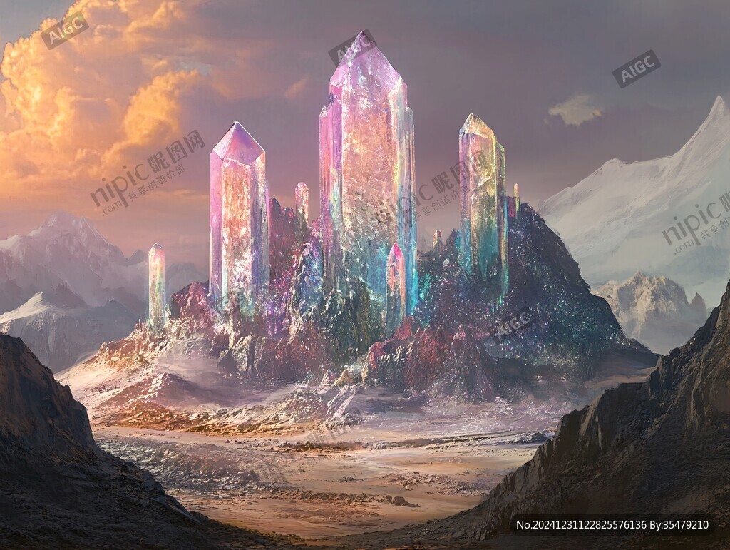 幻想的外星建筑