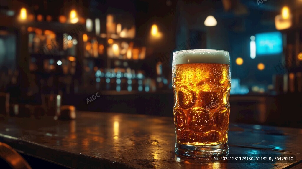 啤酒水花質(zhì)感特效