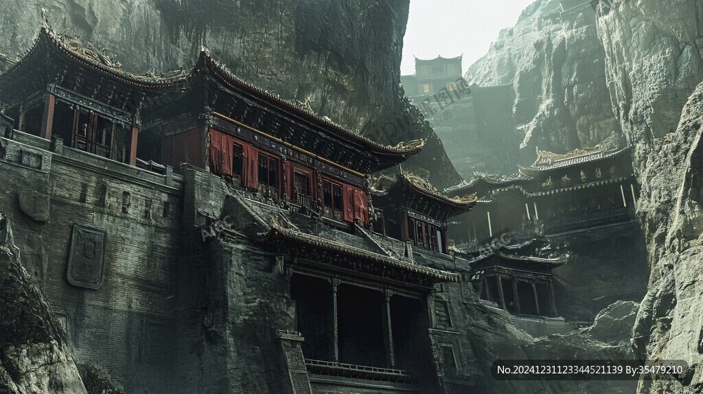 崖上廟宇