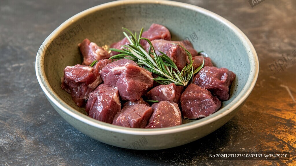 腌制牛肉粒