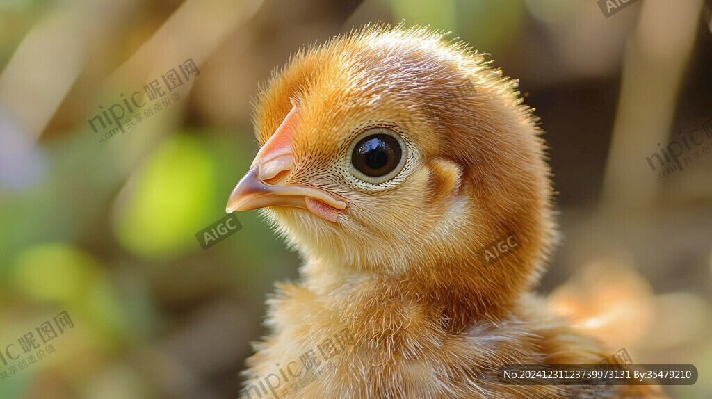小雞的凝視