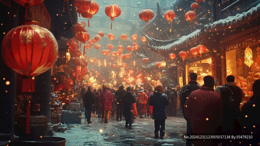 集鎮(zhèn)過年