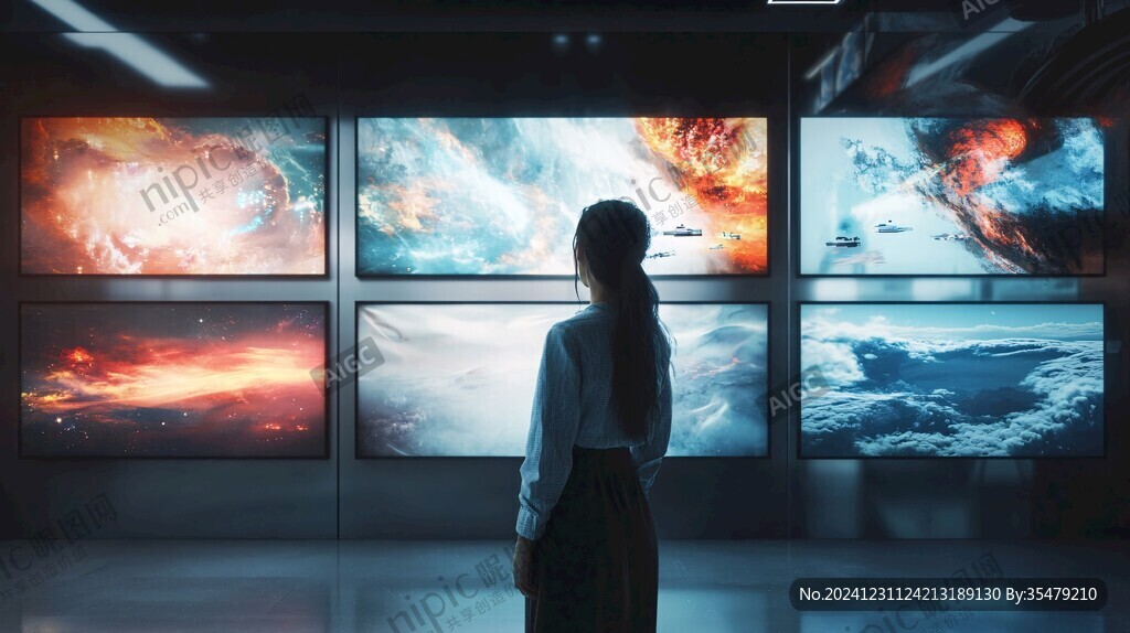科幻掛畫