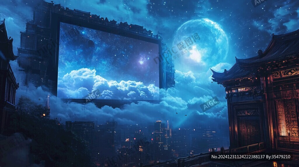 玄幻夜景