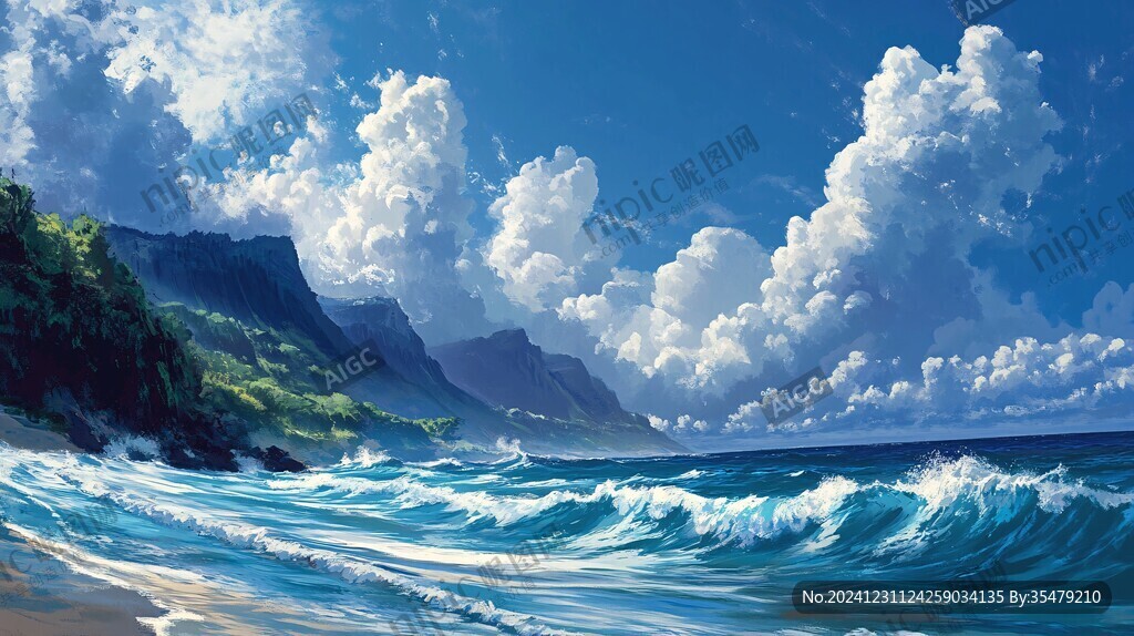 動漫海邊