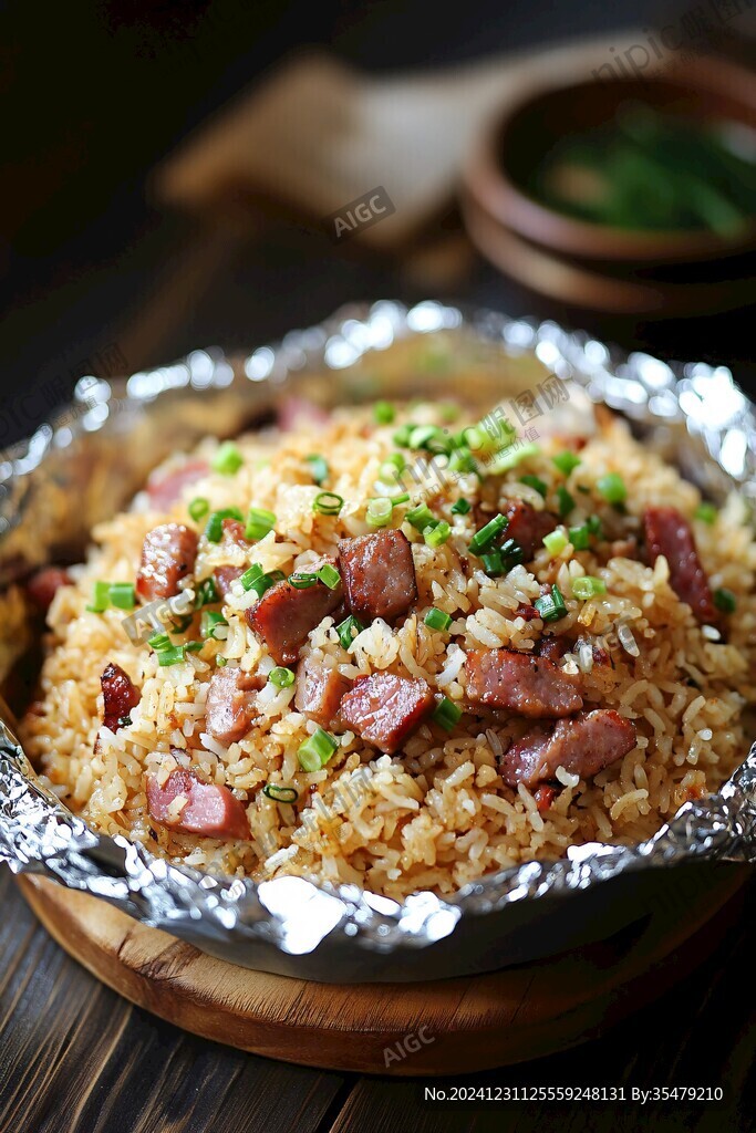 鐵板嗜臘味瑤柱粉絲煲