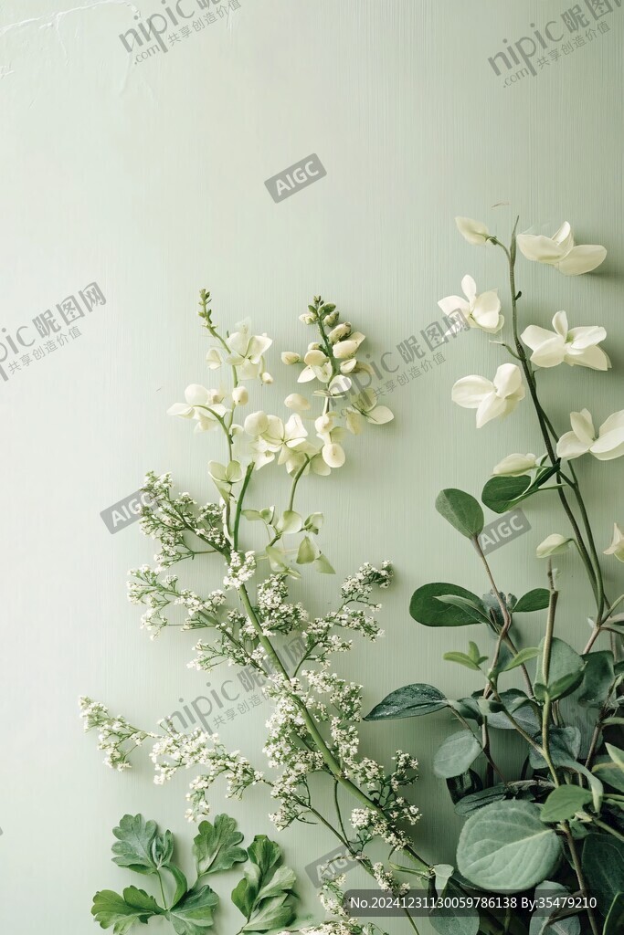 尤加利葉鮮花