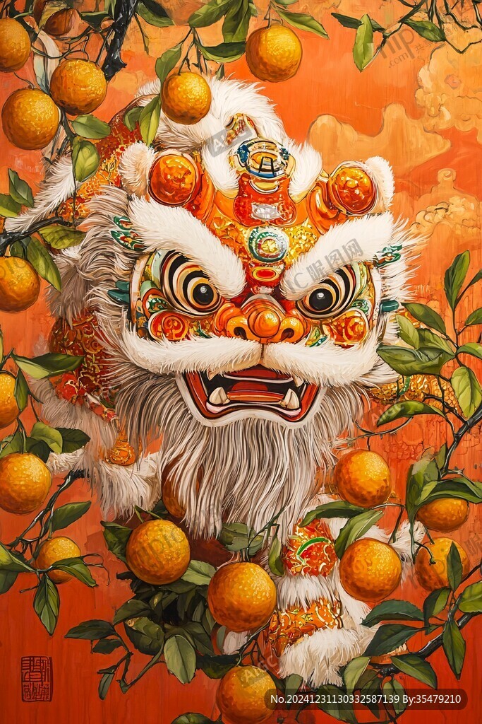 醒獅系列插畫