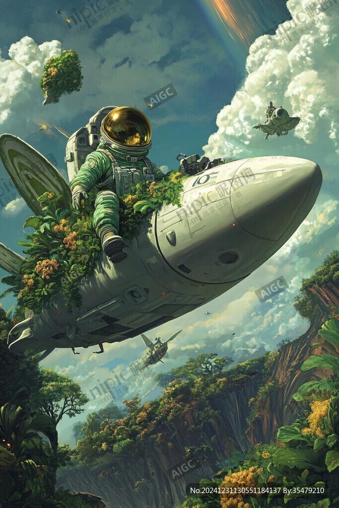 科幻題材插畫