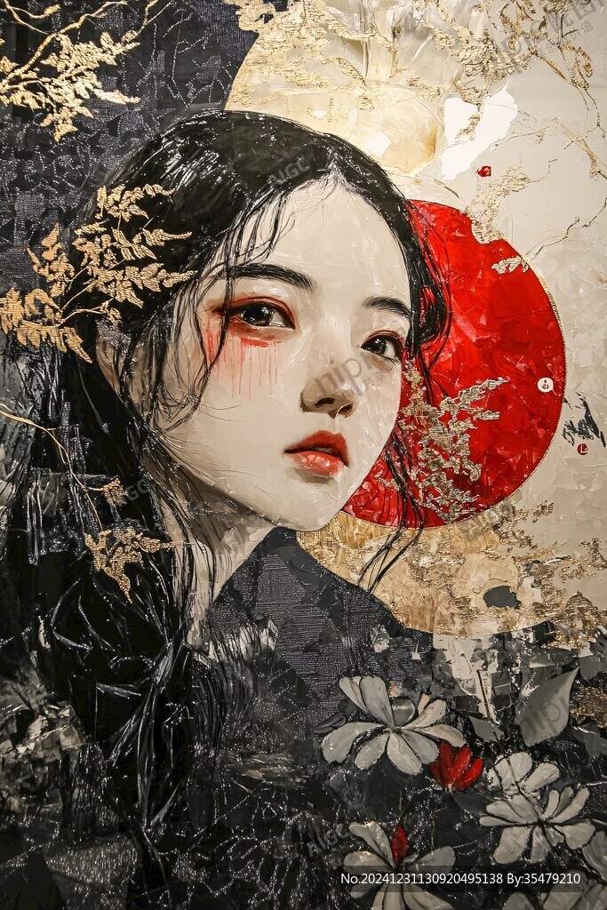 插畫人像