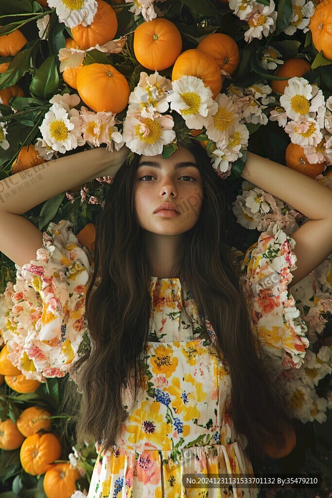 鮮花與少女