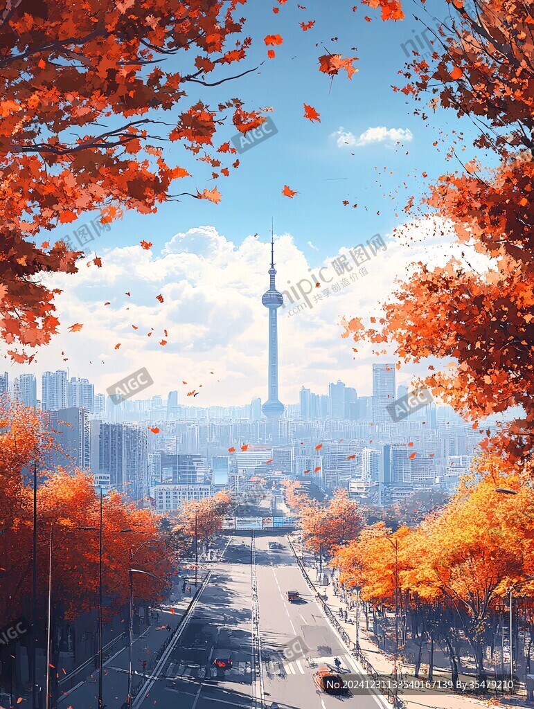 秋景長(zhǎng)圖