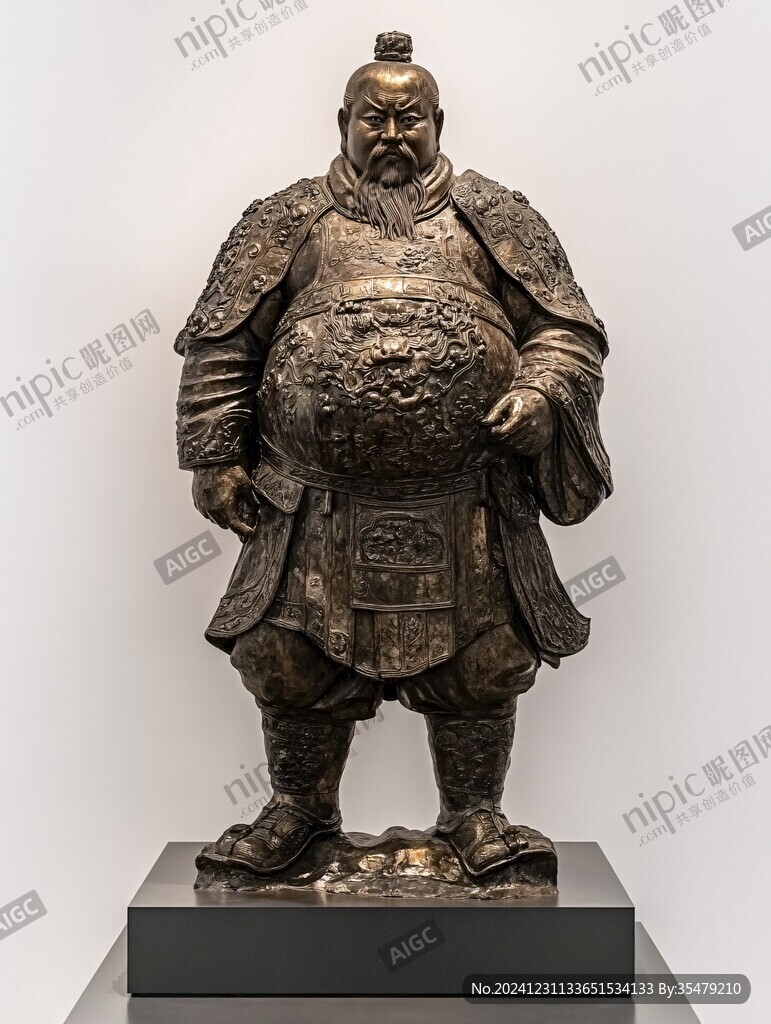 黃忠銅像