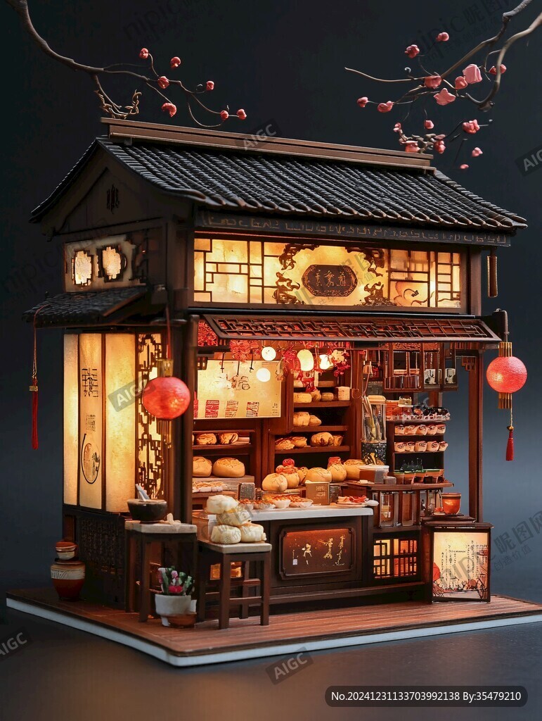 南北貨店場景
