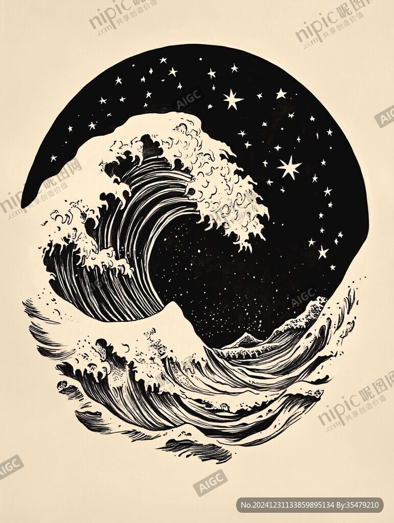 神奈川沖浪里