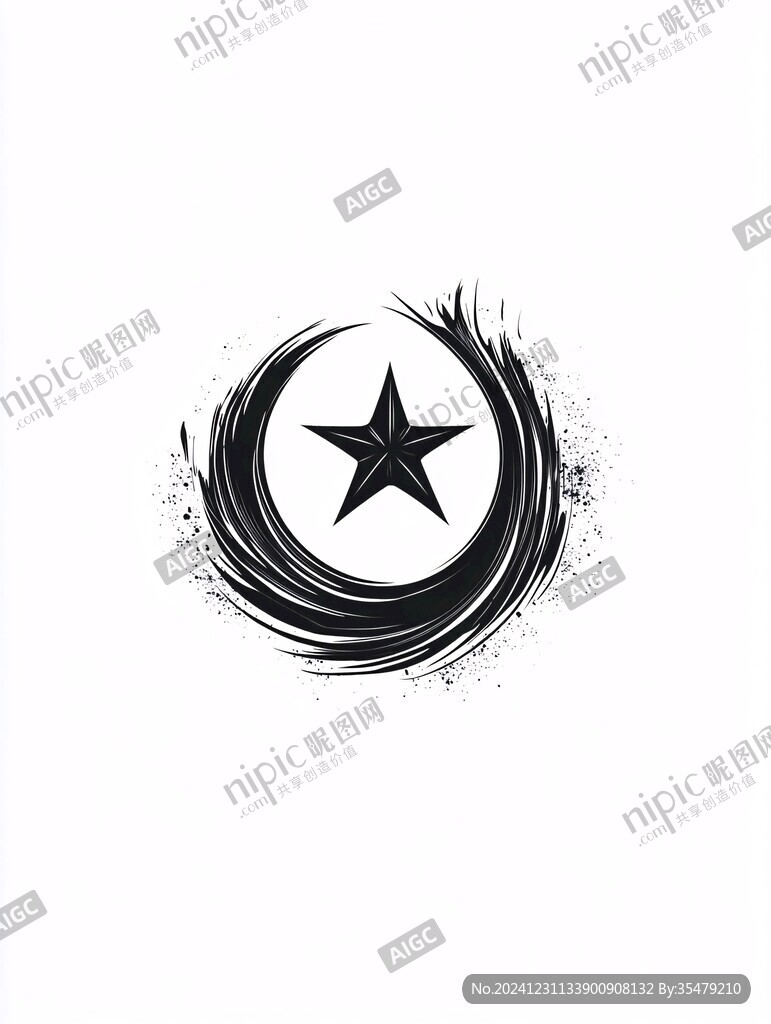 潮牌星星logo