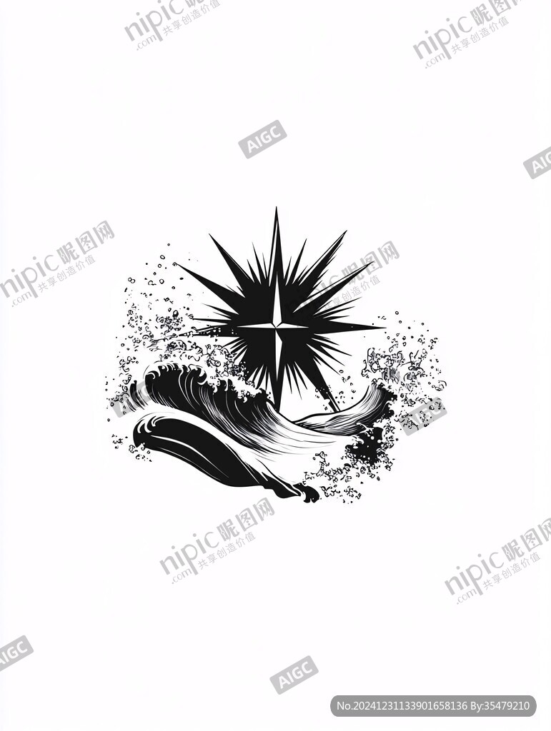 星星與河流logo