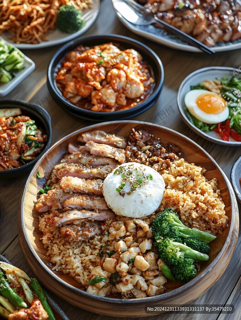 燒鹵拼飯