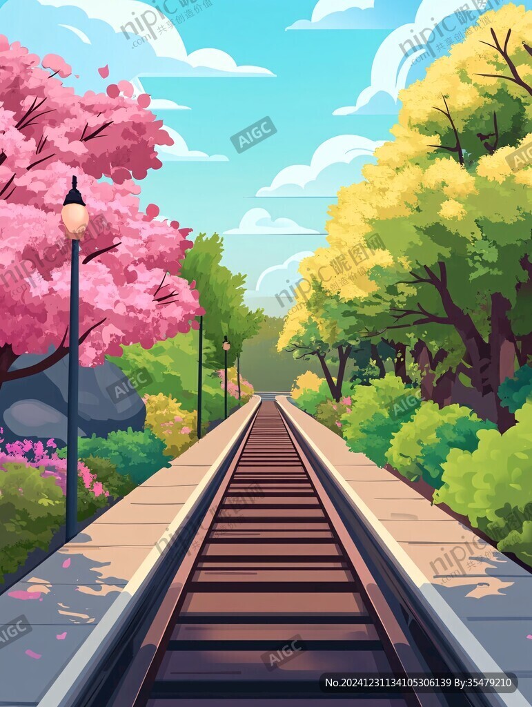 春天的地鐵