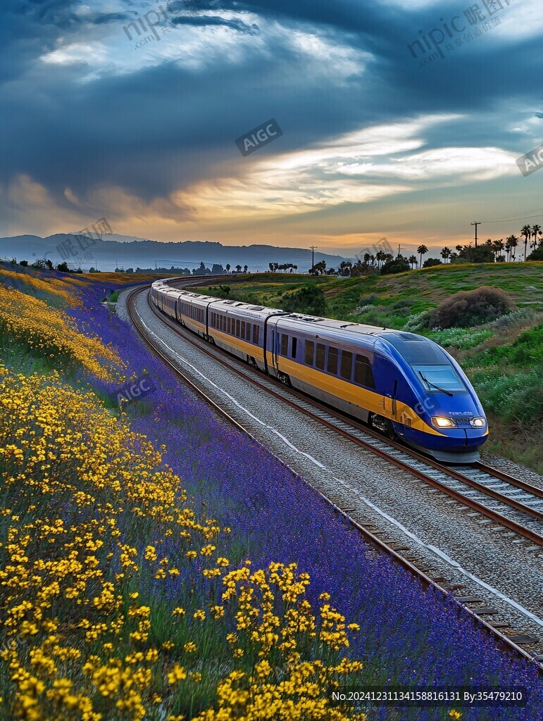 高清唯美動車圖片
