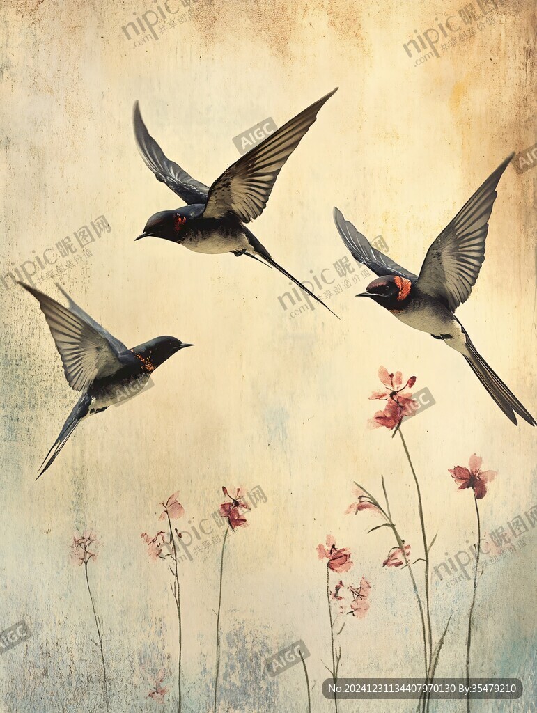 蜂鳥裝飾畫