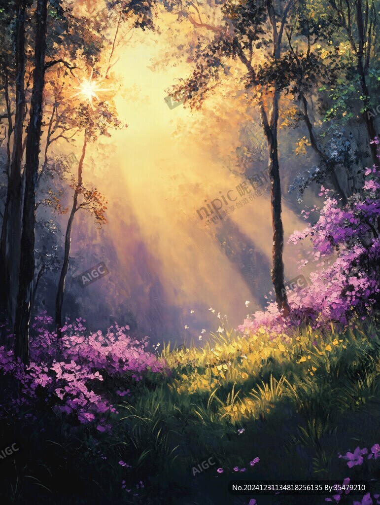 春天夢幻森林