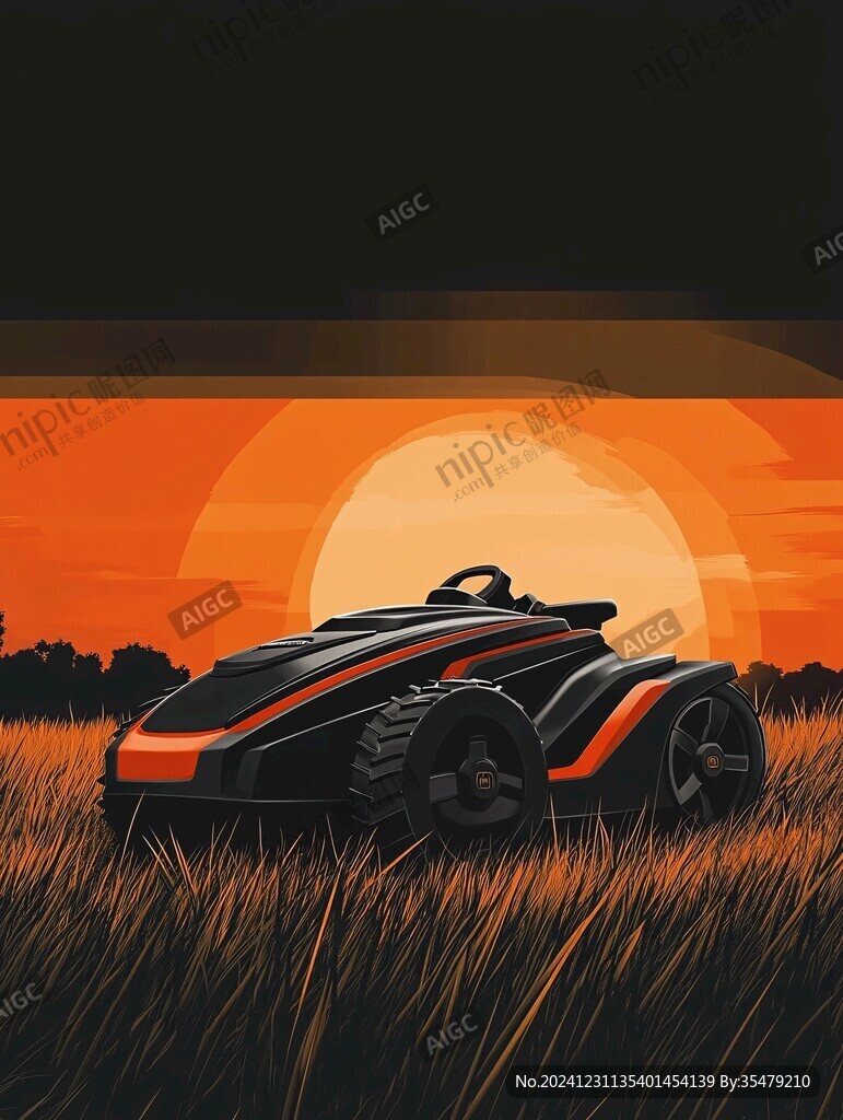 落日下的飛車