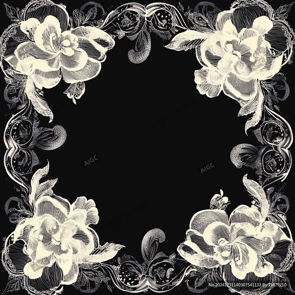 描金花架