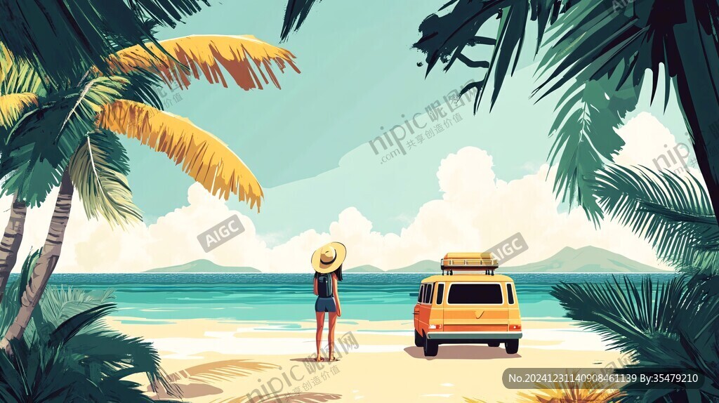 夏季出游旅行