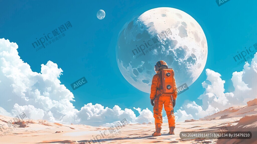星球宇航員壁紙