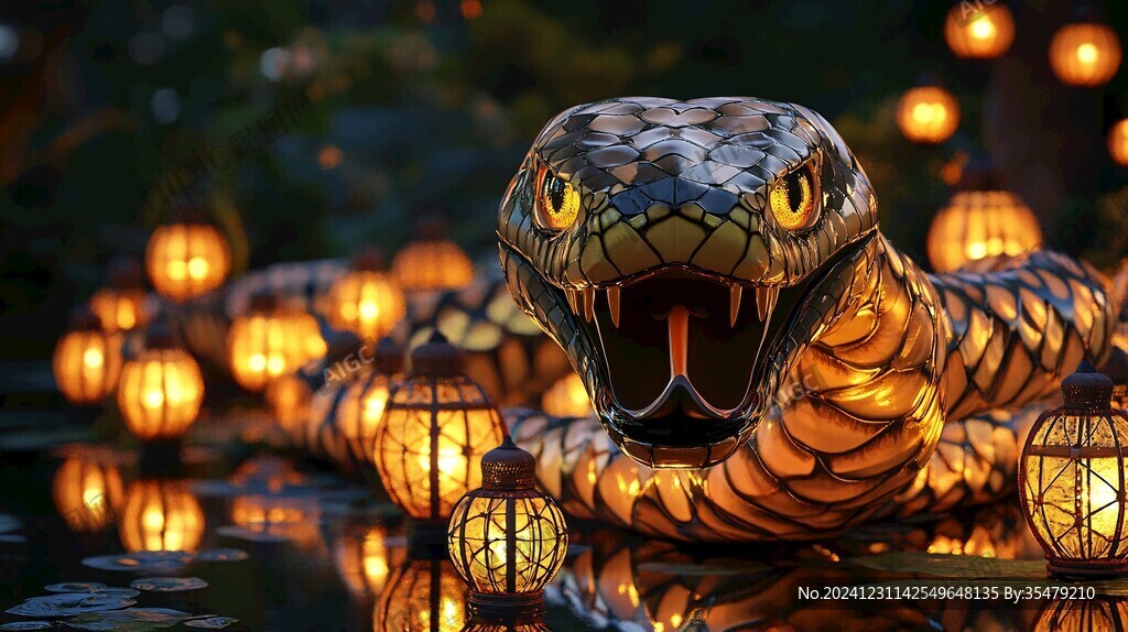 蛇燈籠