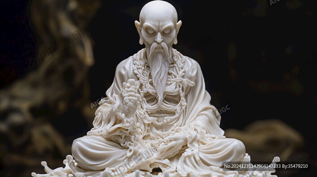 羅漢象牙雕