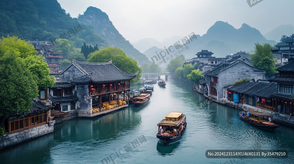 唯美古鎮(zhèn)風(fēng)光