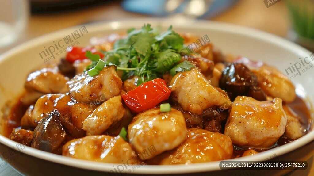 豉油雞丁
