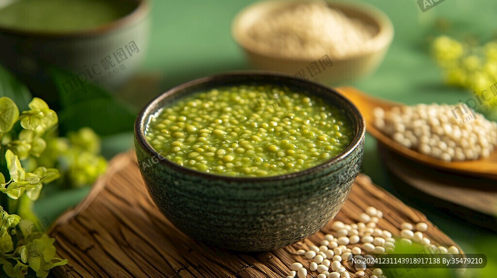 去火祛火綠豆粥特寫