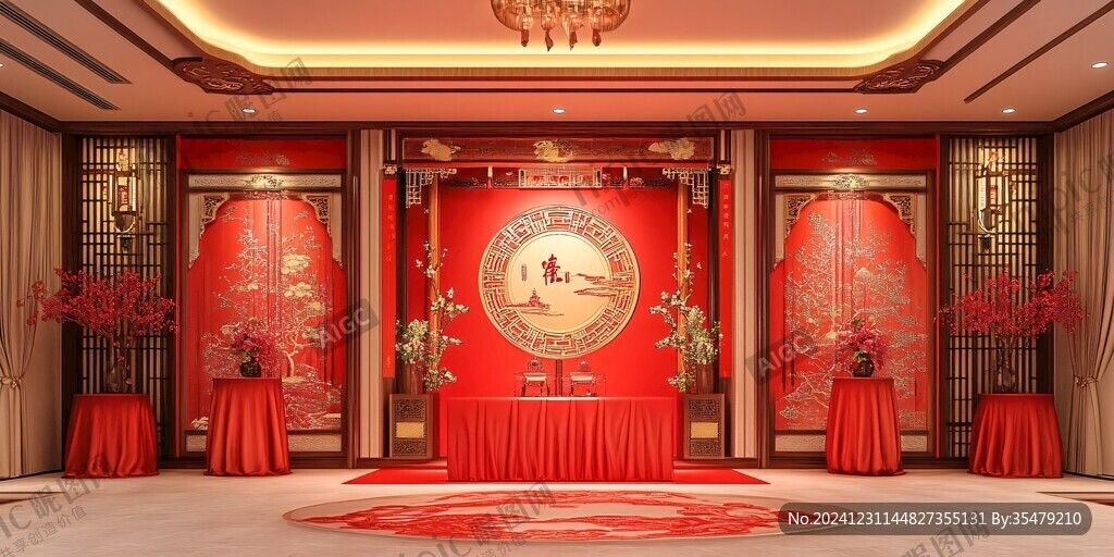 新中式合影區(qū)婚