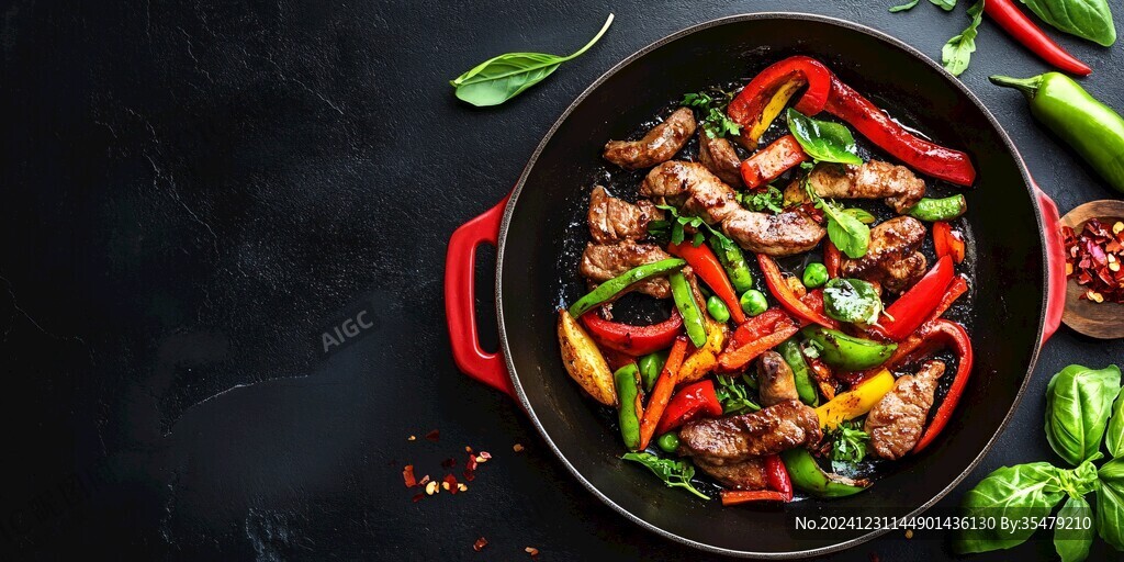 平鍋辣椒炒肉