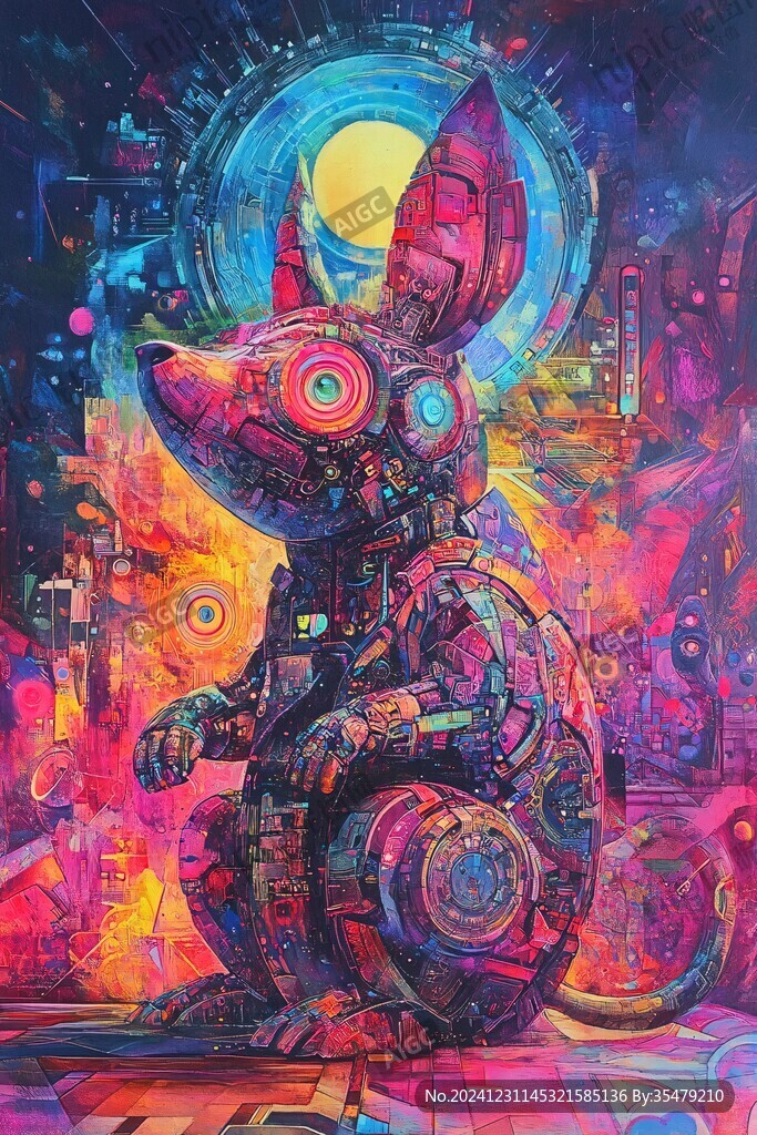 科幻題材插畫