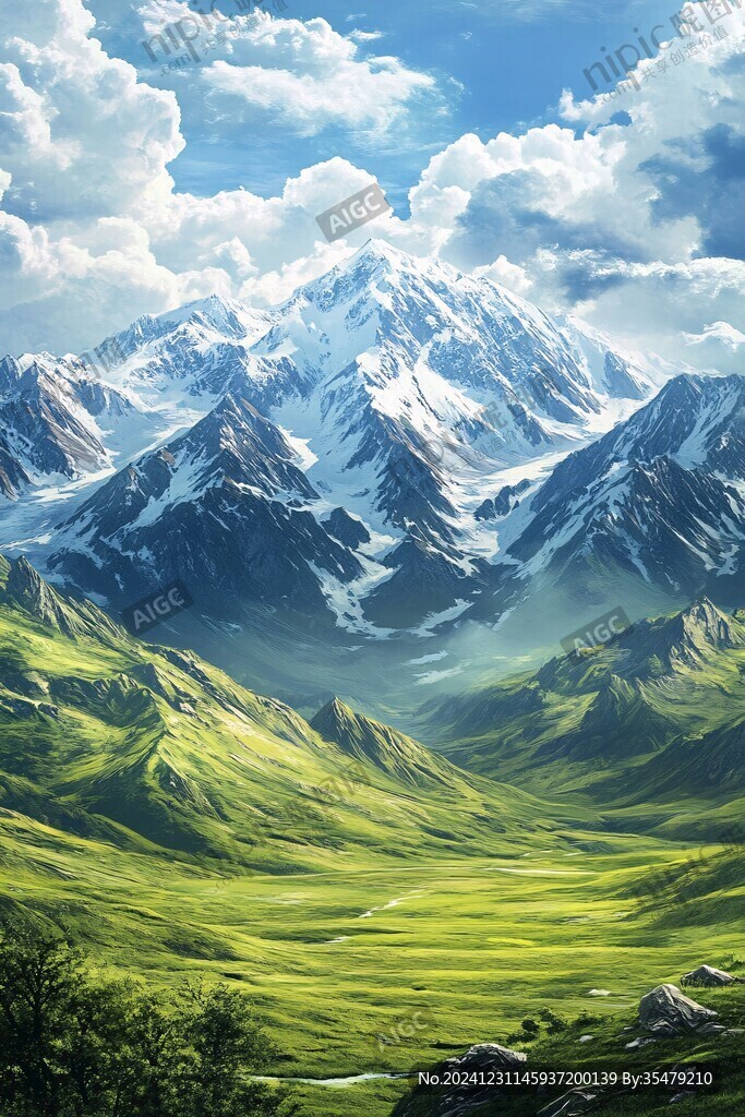 高清昆侖山