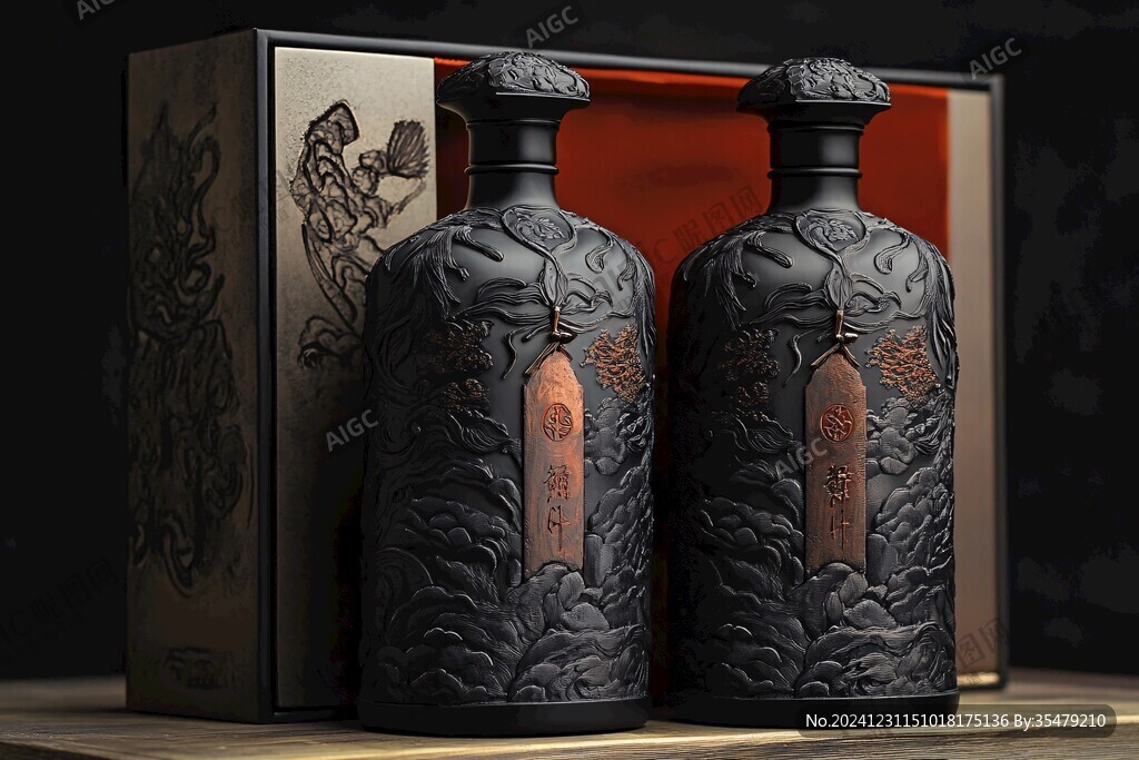 龍窩酒包裝設(shè)計