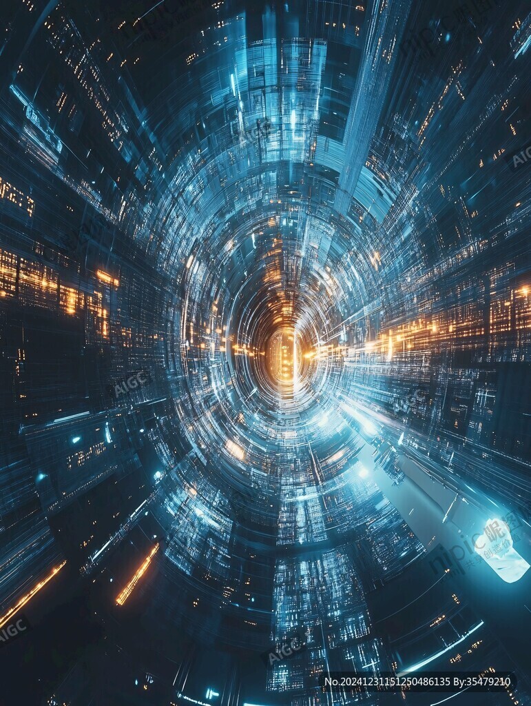 科技漩渦隧道
