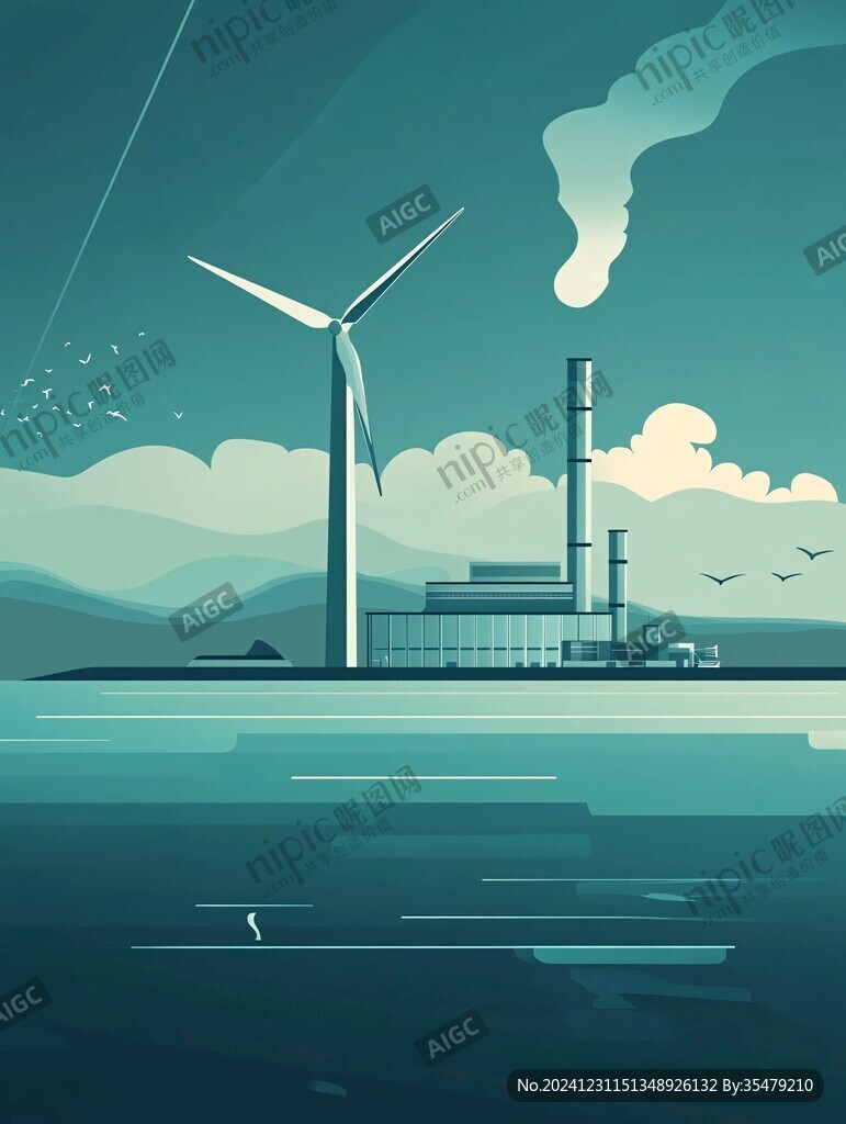 電廠場景海報