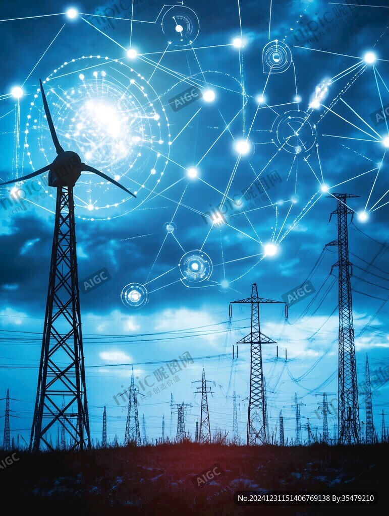 電力電網科技背景