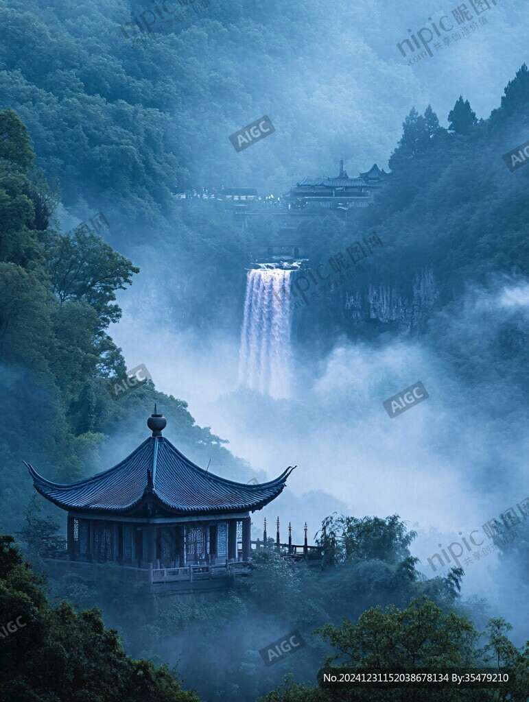 水流云在亭